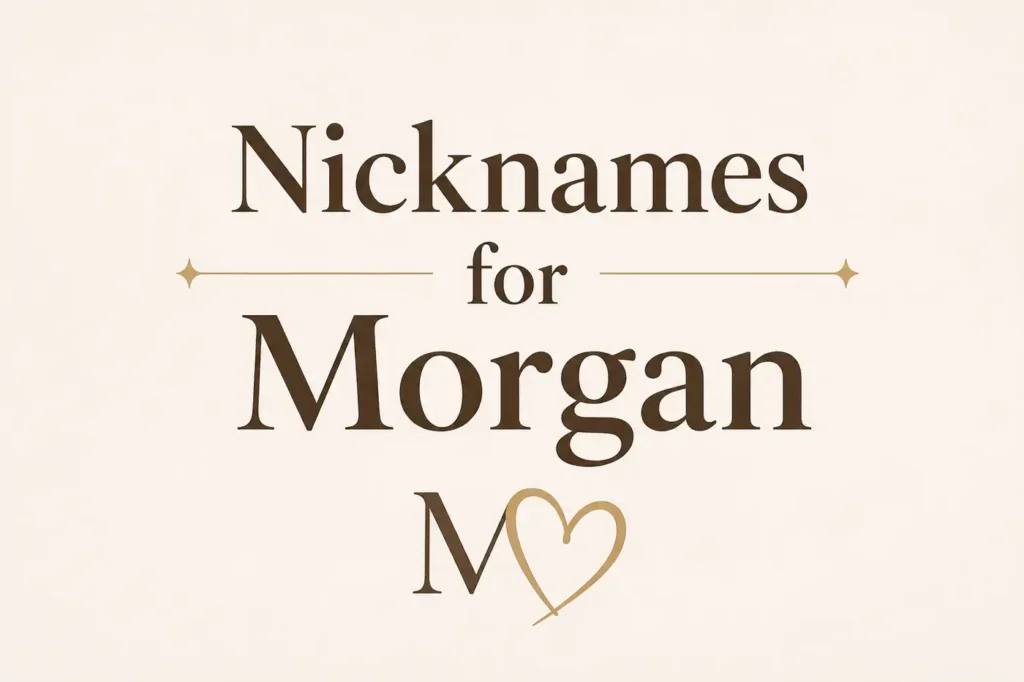 nicknames-for-morgan