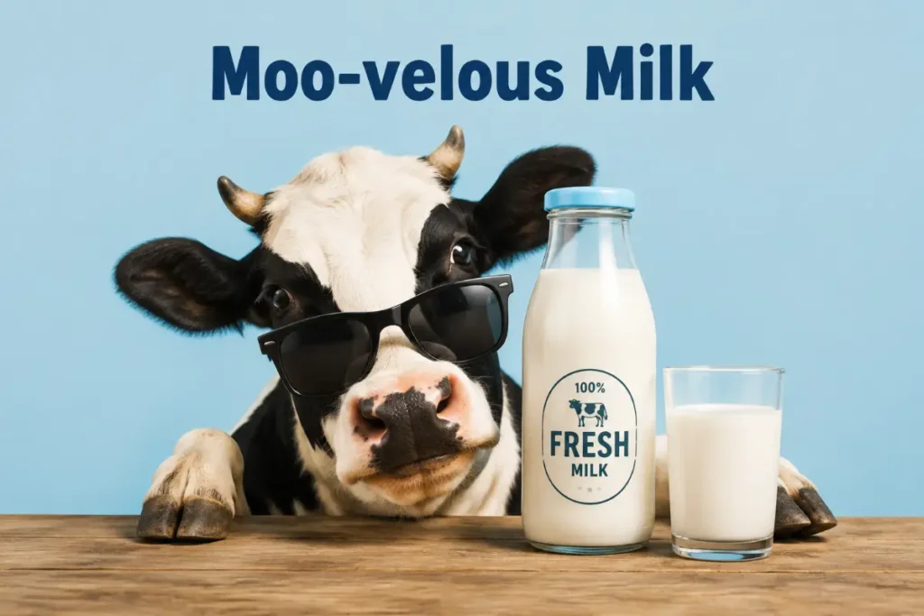 Classic Funny Milk Names