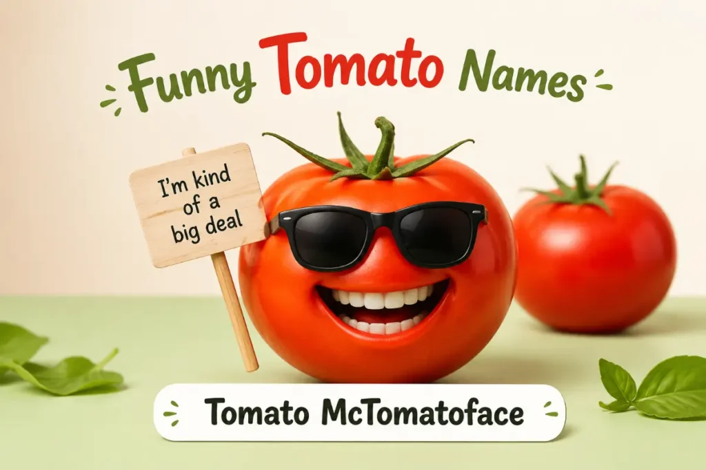 Classic Funny Tomato Names