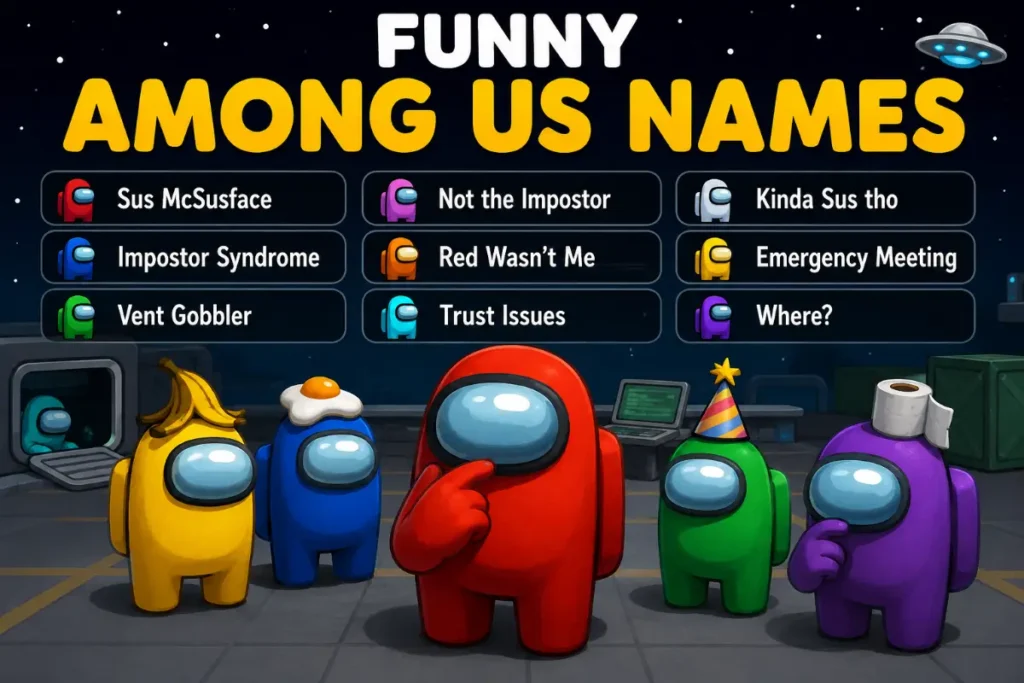 Funny Among Us Names For Every Lobby In 2026