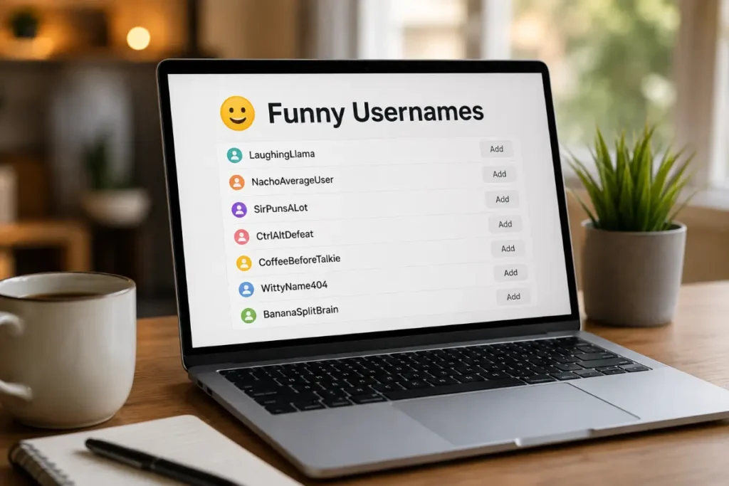 Funny Usernames For Every Platform In 2026