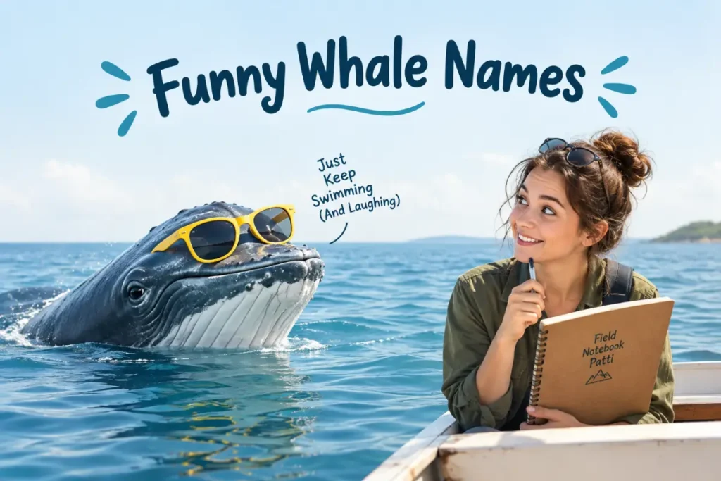 Playful Names for Whale Researchers