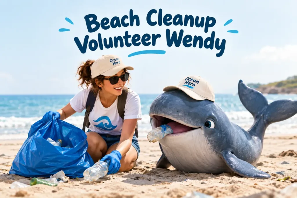 Comedic Names for Whale Conservation Volunteers