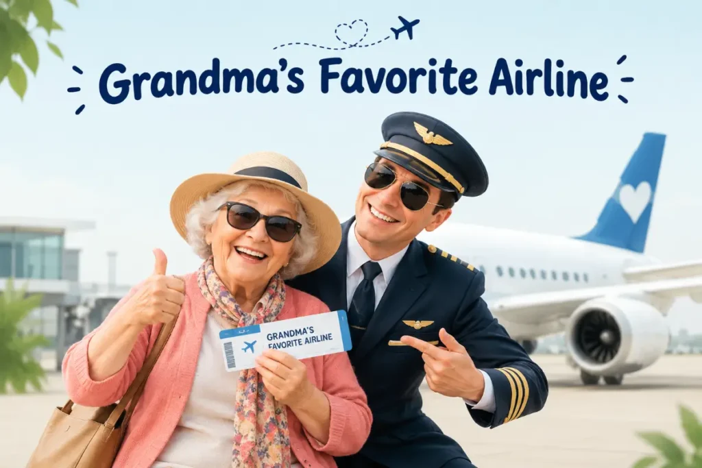 Funny Names for Grandma's Favorite Airline Memories