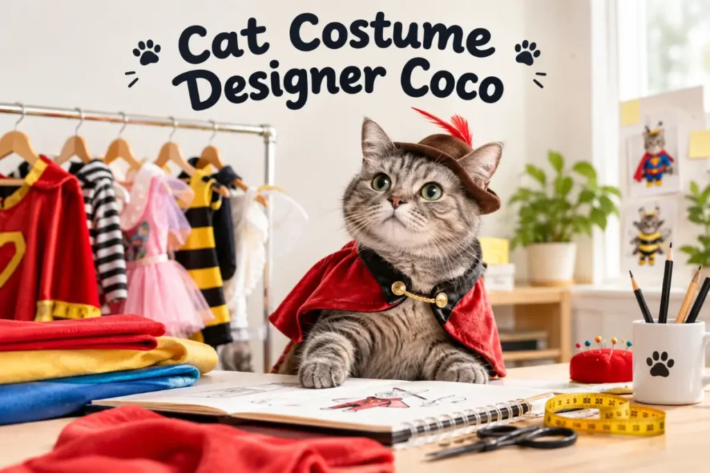 Playful Names for Cat Costume and Photo Shoot Fans