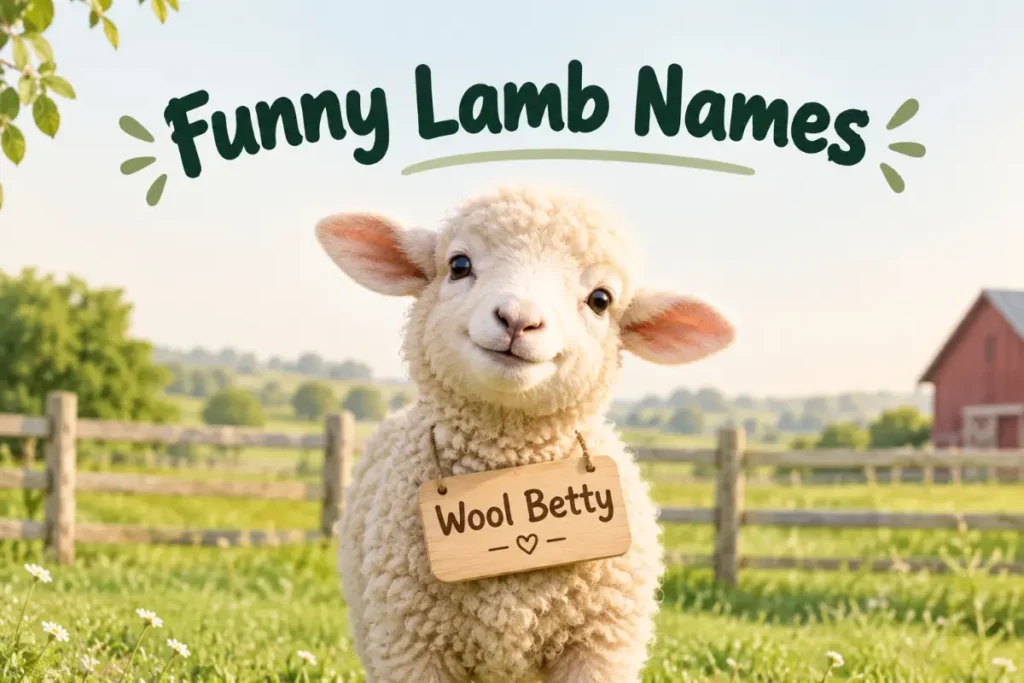 Funny Lamb Names for Everyday Farm Life