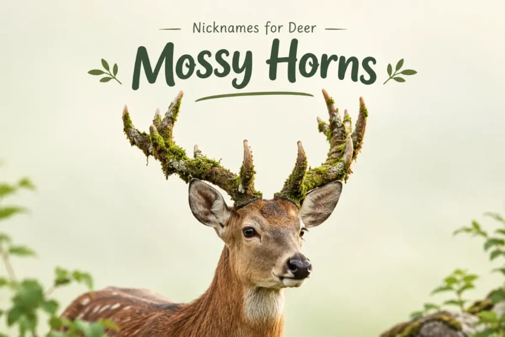 Trail Cam Nicknames for Big Bucks