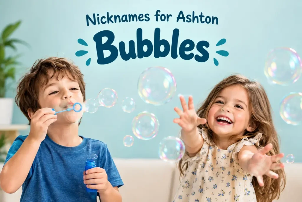 Nicknames for a Sweet Bubbly Ashton