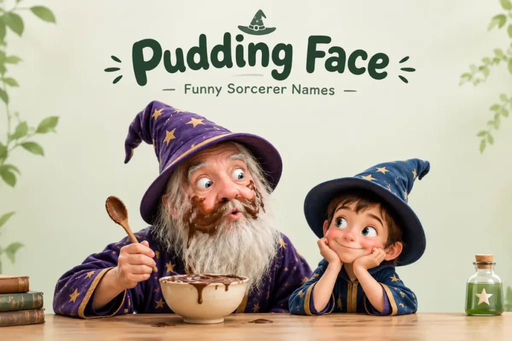 Food Loving Sorcerer Names for a Wizard Who Snacks First
