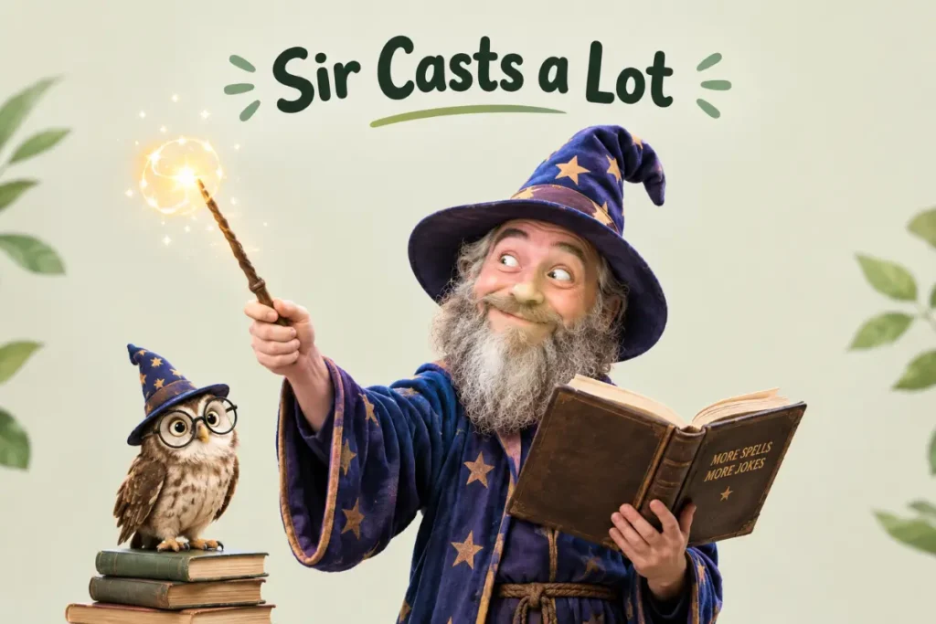 Punny Sorcerer Names That Play With Magic Words