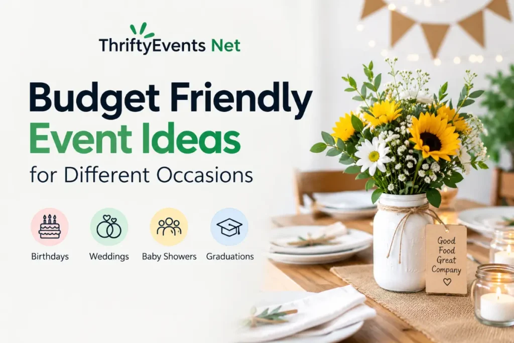 Budget Friendly Event Ideas for Different Occasions
