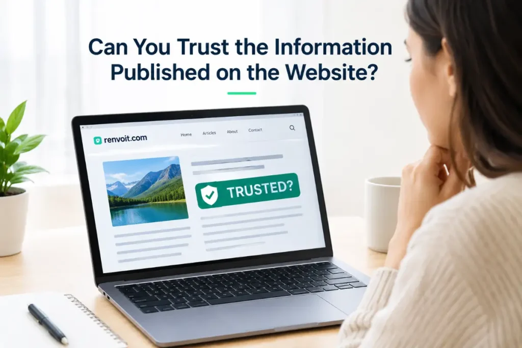 Can You Trust the Information Published on the Website?