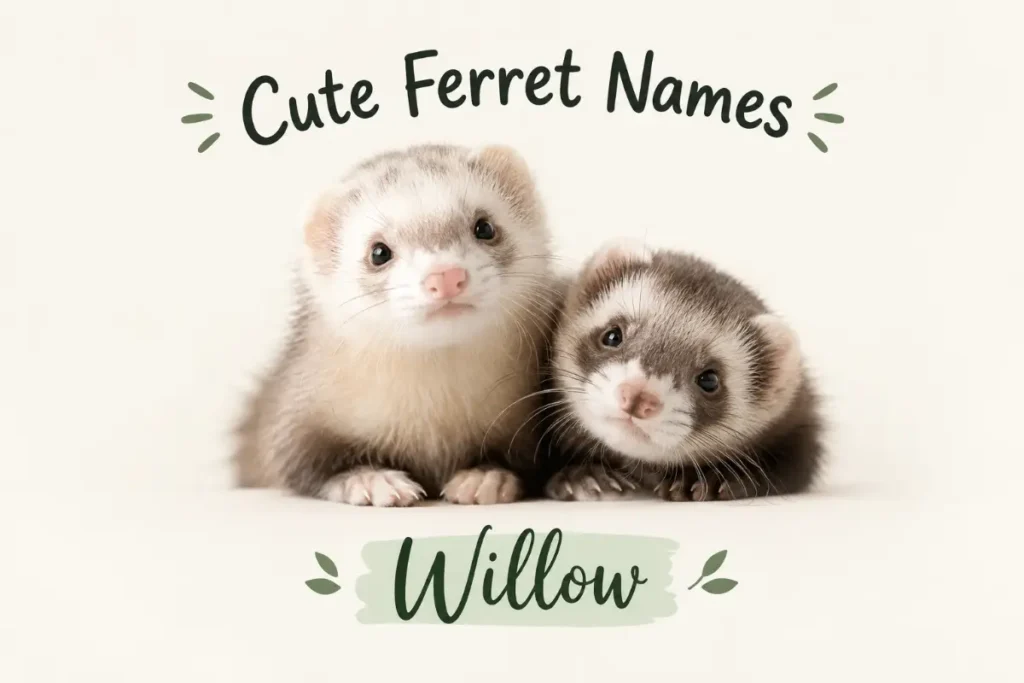Nature Inspired Names for a Curious Ferret