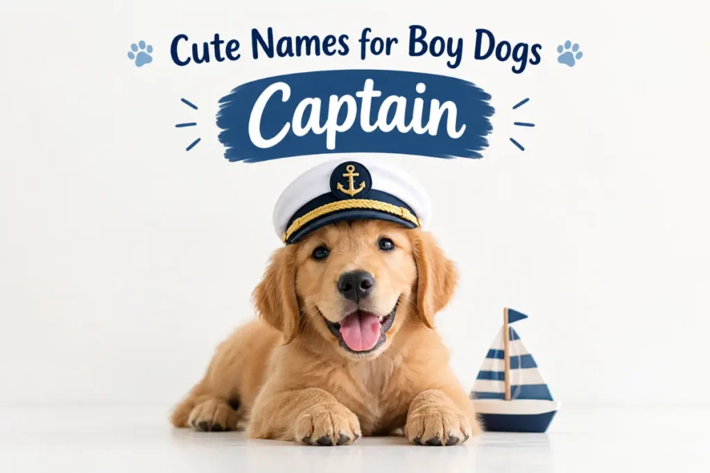 Heroic and Strong Cute Names for a Loyal Boy Dog