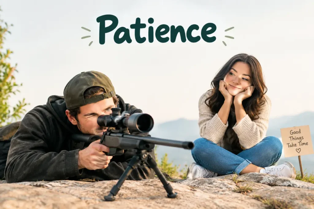 Patient Nicknames for a Sniper Who Waits for the Right Moment