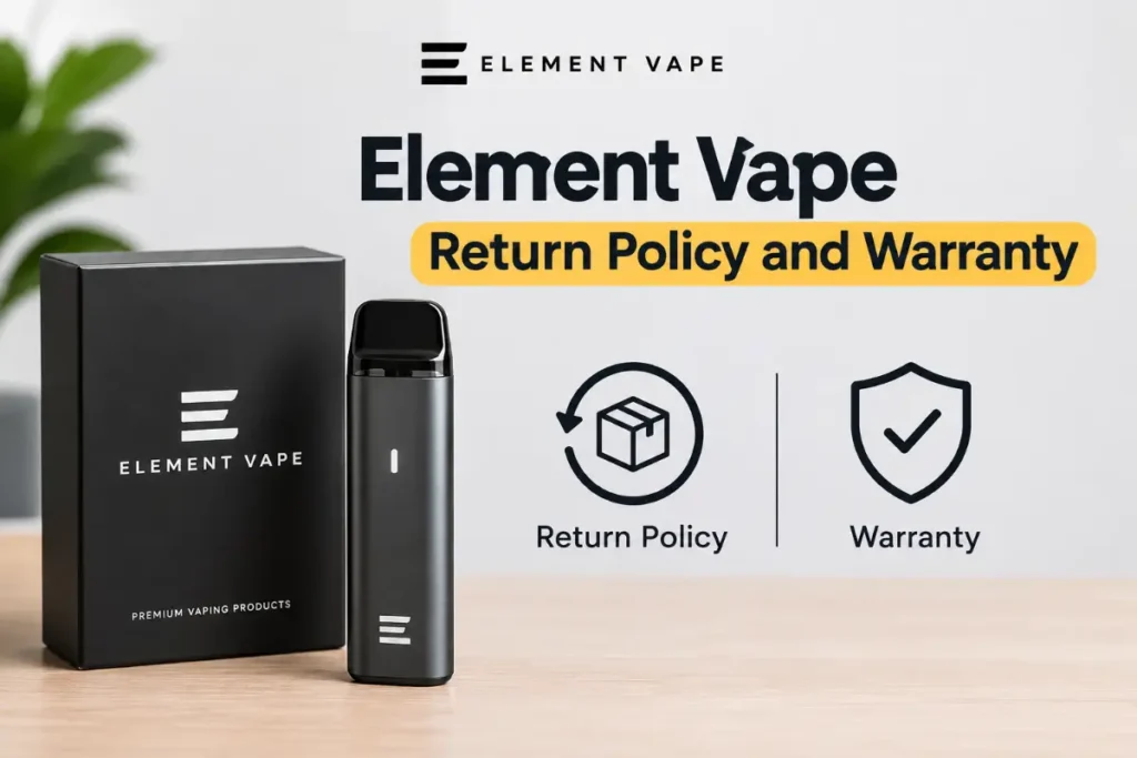 7. Element Vape Return Policy and Warranty
