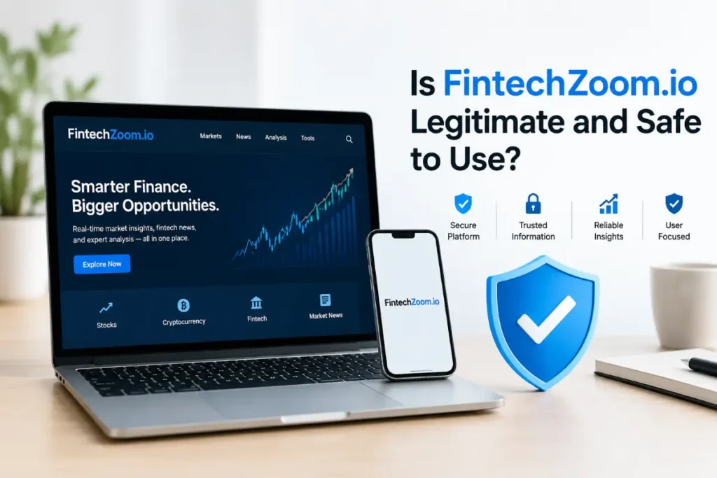 Is FintechZoom.io Legitimate and Safe to Use?
