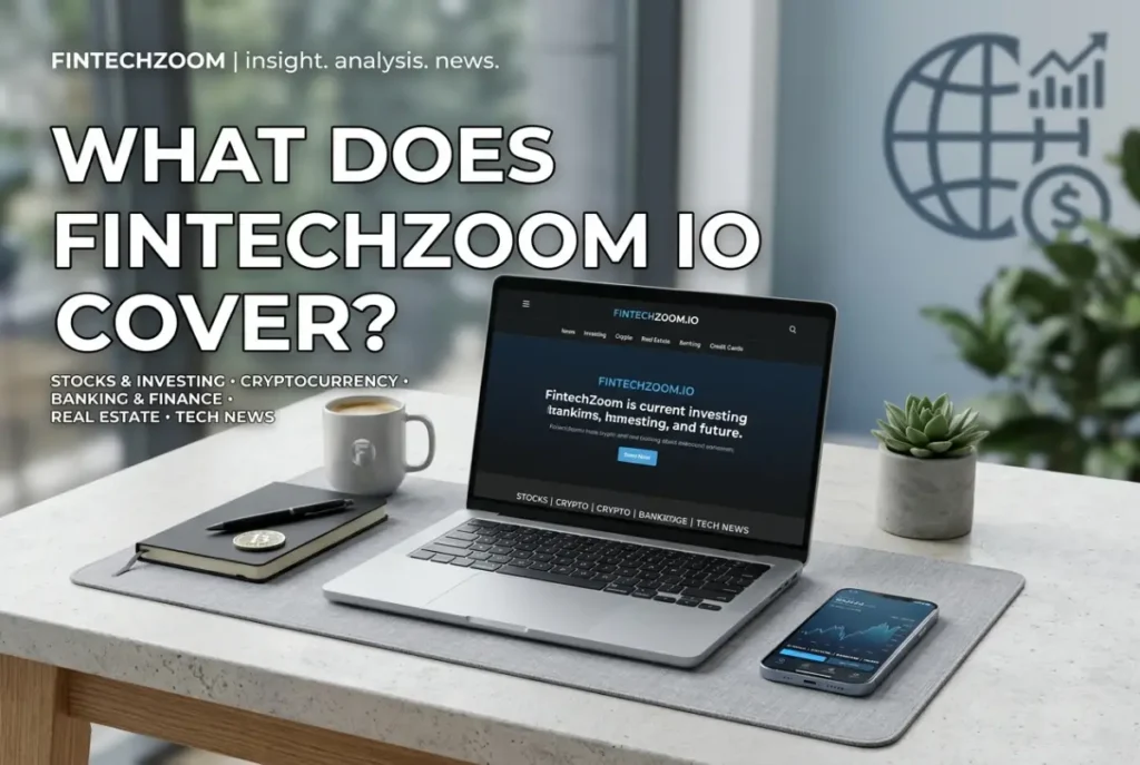 What Does FintechZoom IO Cover?