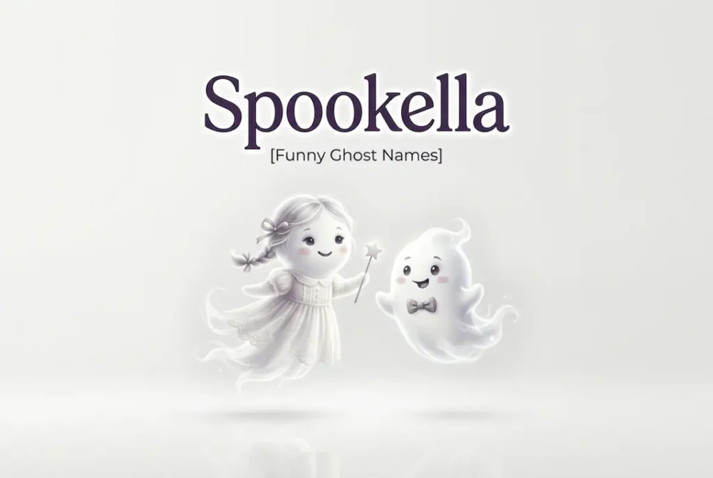 Punny Ghost Names Built on Classic Haunting Words