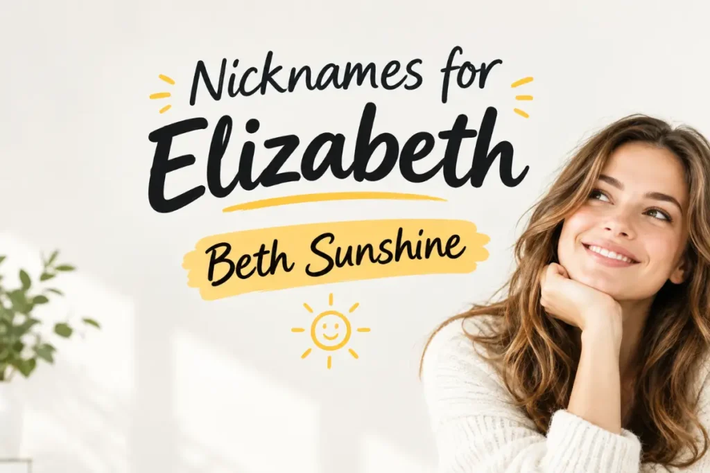 Nicknames for a Sweet Bubbly Elizabeth